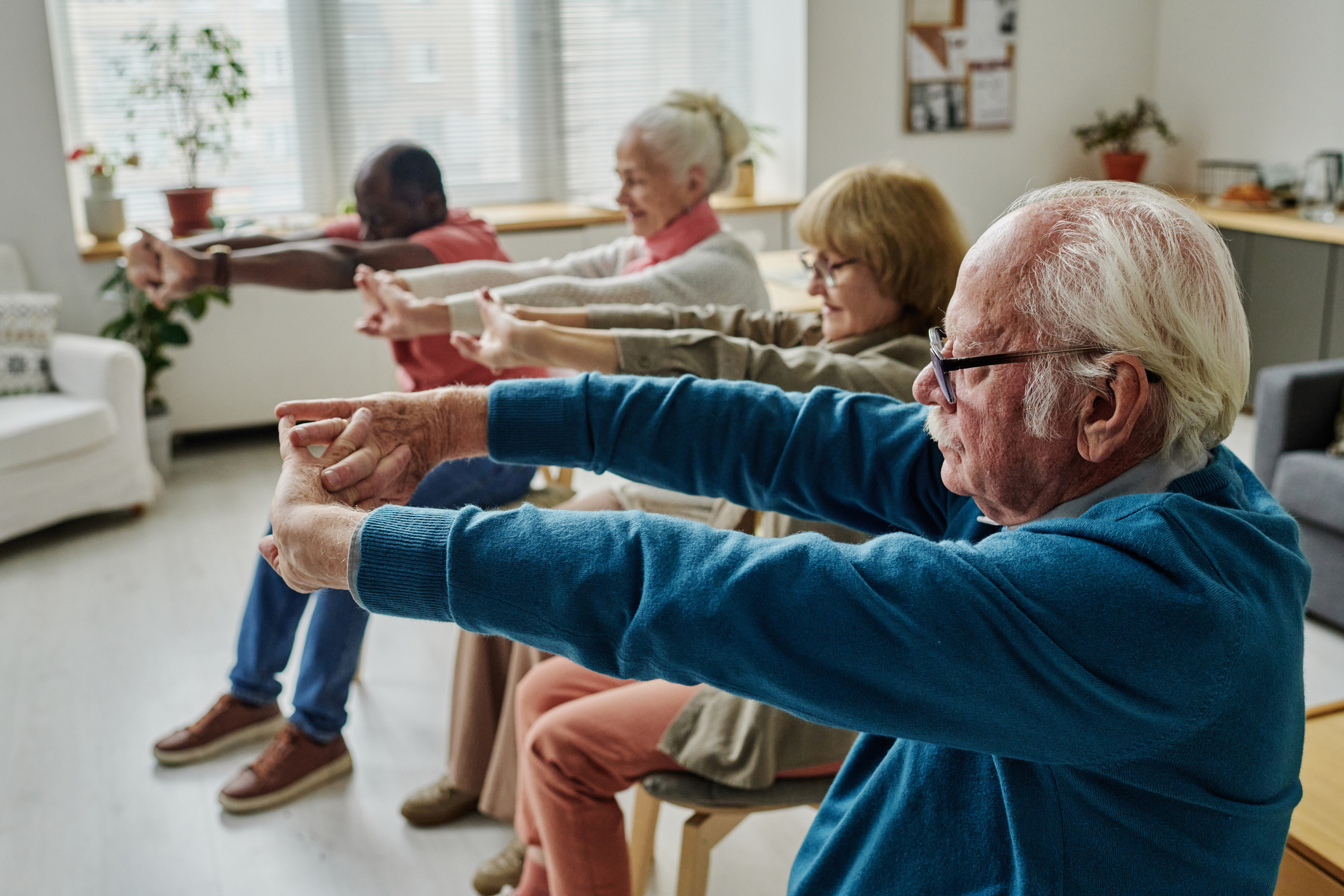 Chair Yoga: Poses for Seniors and People with Limited Mobility